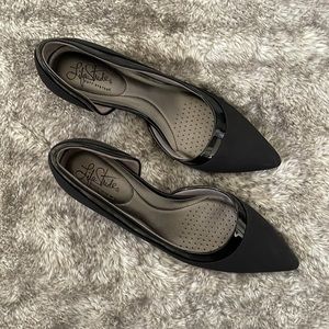 2inch Black Heals, size 9